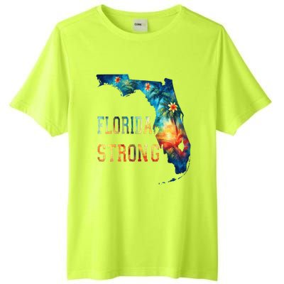 Florida Stay Western Strong Support Florida .State Tall Fusion ChromaSoft Performance T-Shirt