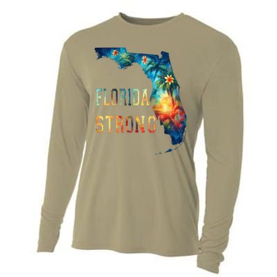 Florida Stay Western Strong Support Florida .State Cooling Performance Long Sleeve Crew