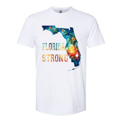 Florida Stay Western Strong Support Florida .State Softstyle CVC T-Shirt