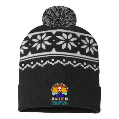 Finally Someone Who Isnt Afraid Of 45 Jack Smith USA-Made Snowflake Beanie