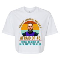 Finally Someone Who Isnt Afraid Of 45 Jack Smith Bella+Canvas Jersey Crop Tee