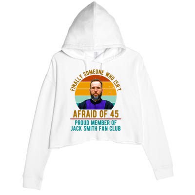 Finally Someone Who Isnt Afraid Of 45 Jack Smith Crop Fleece Hoodie