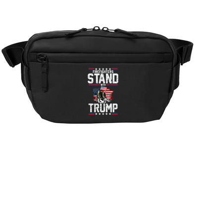 Firefighters Stand With Trump 2024 SupporterS Funny Gift 2024 Funny Gift Crossbody Pack