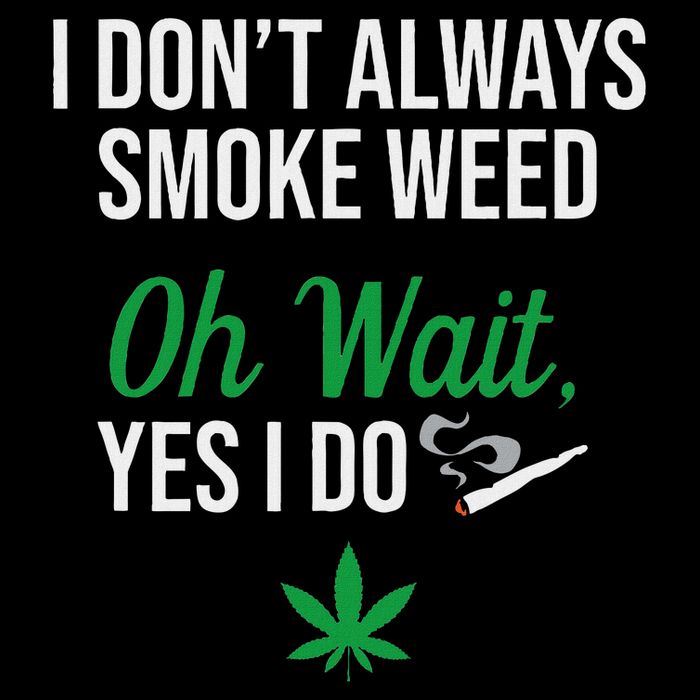 Funny Smoke Weed Marijuana Stoner T-Shirt