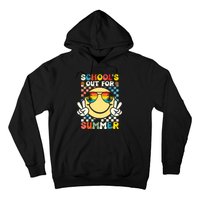 Funny Smile Wearing Sunglasses Schools Out For Summer Hoodie