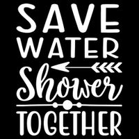 Funny Save Water Shower Together Saving Water Showering Gift Impact Tech Backpack