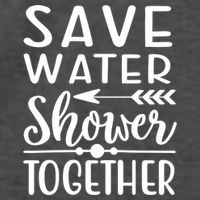 Funny Save Water Shower Together Saving Water Showering Gift Vector Backpack