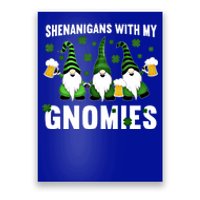 Funny Shenanigans With My Gnomies St Patricks Day Gnome Cool Gift Poster