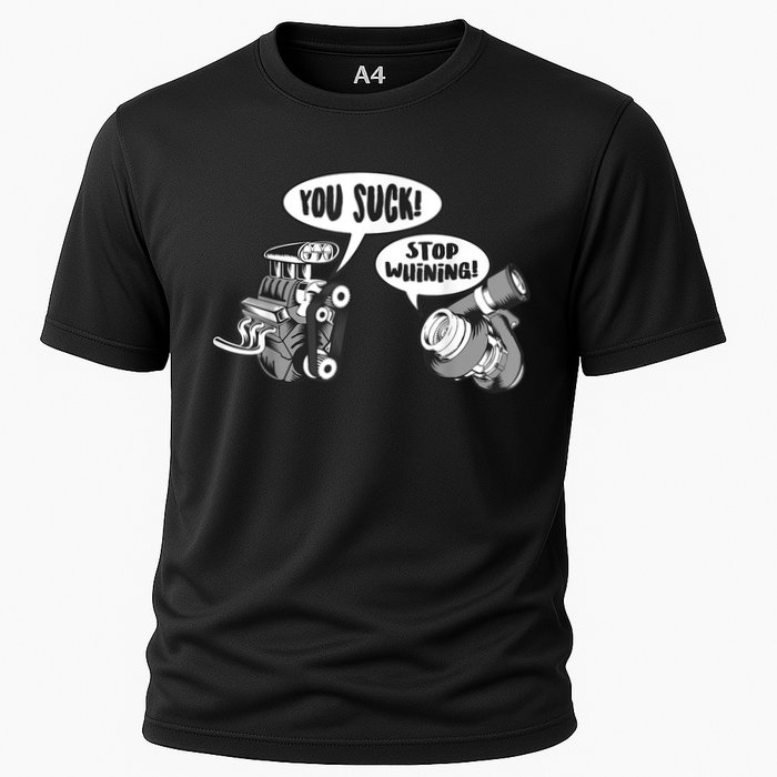 Funny Stop Whining Car Mechanic Precision Turbo For Men Performance Shirt