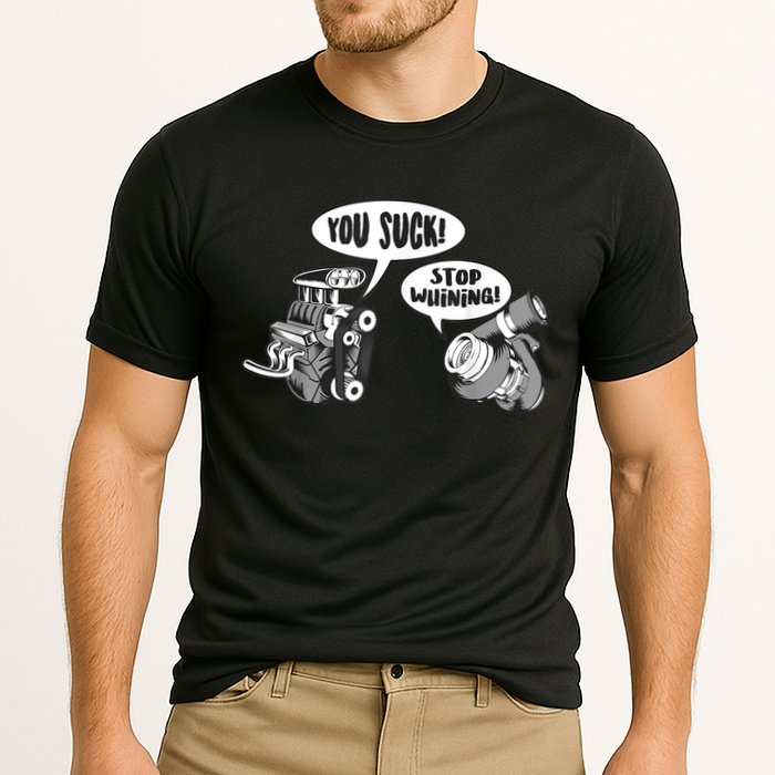 Funny Stop Whining Car Mechanic Precision Turbo For Men Performance Shirt