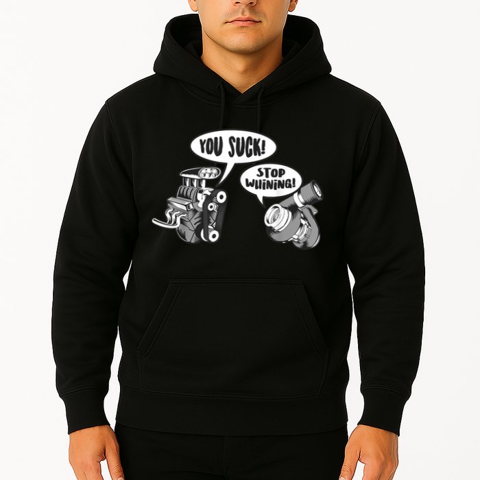 Funny Stop Whining Car Mechanic Precision Turbo For Men Hoodie