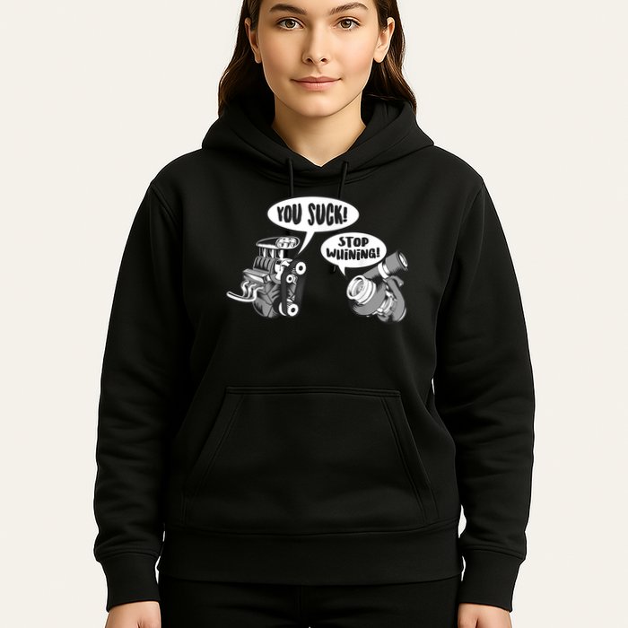 Funny Stop Whining Car Mechanic Precision Turbo For Men Hoodie