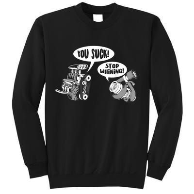 Funny Stop Whining Car Mechanic Precision Turbo For Men Sweatshirt