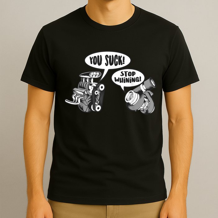 Funny Stop Whining Car Mechanic Precision Turbo For Men T-Shirt