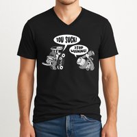 Funny Stop Whining Car Mechanic Precision Turbo For Men V-Neck T-Shirt