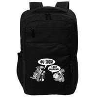 Funny Stop Whining Car Mechanic Precision Turbo For Men Impact Tech Backpack