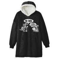 Funny Stop Whining Car Mechanic Precision Turbo For Men Hooded Wearable Blanket