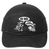 Funny Stop Whining Car Mechanic Precision Turbo For Men 7-Panel Snapback Hat