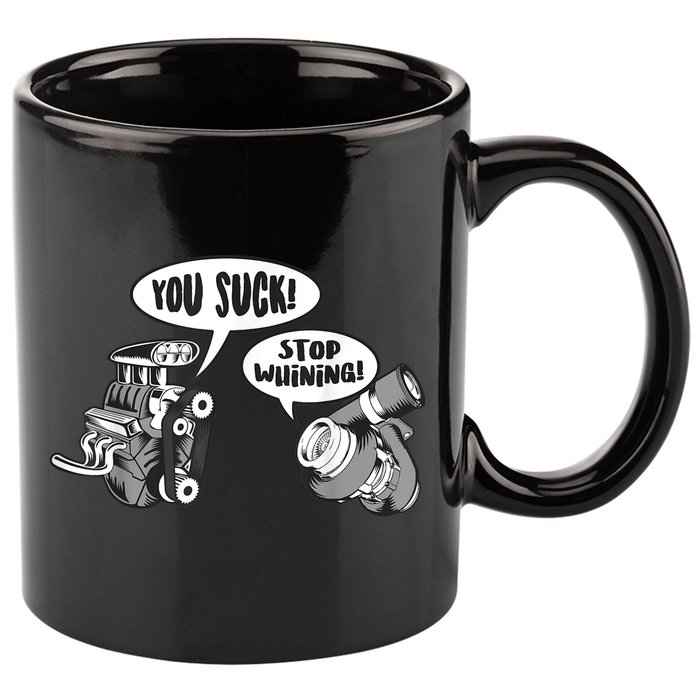 Funny Stop Whining Car Mechanic Precision Turbo For Men 11oz C Handle Ceramic Mug