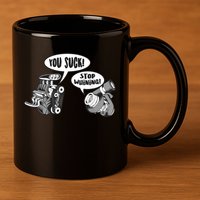 Funny Stop Whining Car Mechanic Precision Turbo For Men 11oz C Handle Ceramic Mug