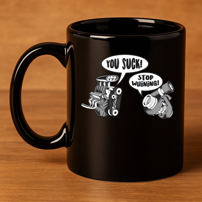 Funny Stop Whining Car Mechanic Precision Turbo For Men 11oz C Handle Ceramic Mug