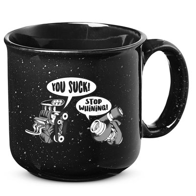 Funny Stop Whining Car Mechanic Precision Turbo For Men 15oz Campfire Ceramic Mug