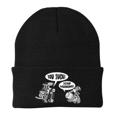 Funny Stop Whining Car Mechanic Precision Turbo For Men Beanie