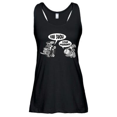 Funny Stop Whining Car Mechanic Precision Turbo For Men Ladies Essential Flowy Tank