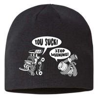 Funny Stop Whining Car Mechanic Precision Turbo For Men Sustainable Beanie