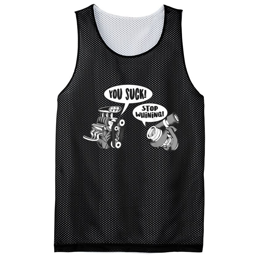 Funny Stop Whining Car Mechanic Precision Turbo For Men Mesh Reversible Basketball Jersey Tank
