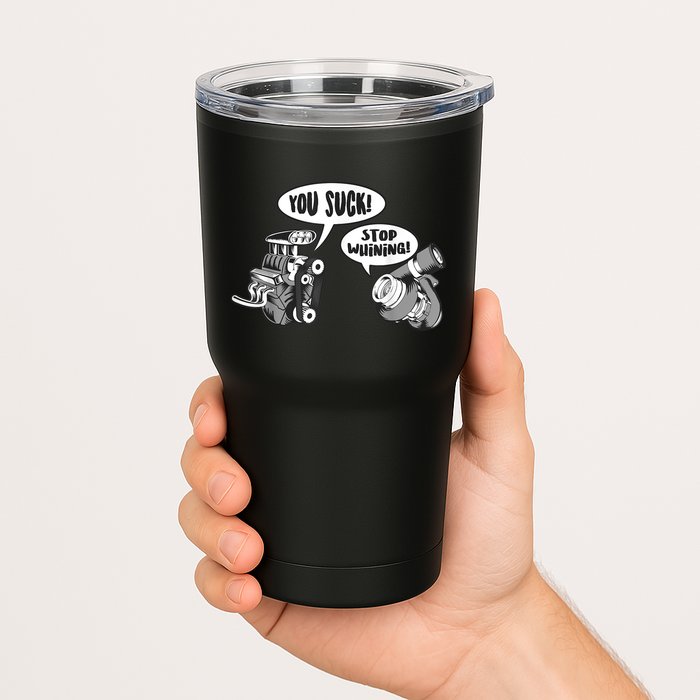 Funny Stop Whining Car Mechanic Precision Turbo For Men Tumbler