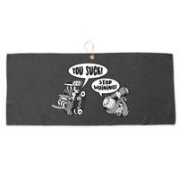 Funny Stop Whining Car Mechanic Precision Turbo For Men Large Microfiber Waffle Golf Towel