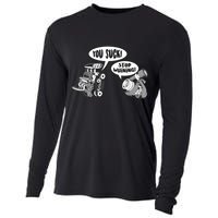Funny Stop Whining Car Mechanic Precision Turbo For Men Cooling Performance Long Sleeve Crew