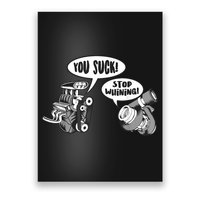 Funny Stop Whining Car Mechanic Precision Turbo For Men Poster