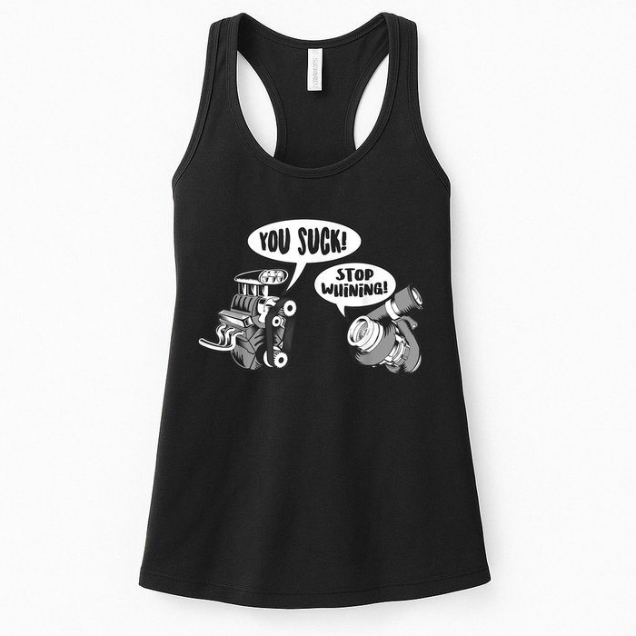 Funny Stop Whining Car Mechanic Precision Turbo For Men Womens Tank Top