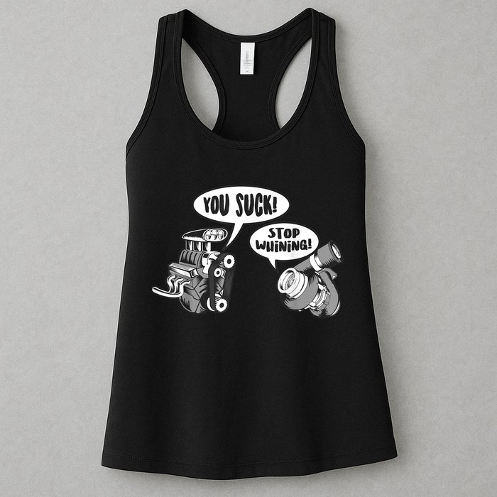 Funny Stop Whining Car Mechanic Precision Turbo For Men Womens Tank Top