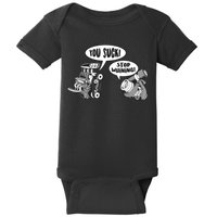 Funny Stop Whining Car Mechanic Precision Turbo For Men Baby Bodysuit