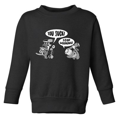 Funny Stop Whining Car Mechanic Precision Turbo For Men Toddler Sweatshirt