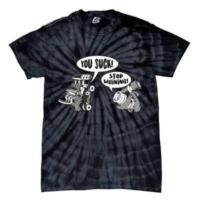 Funny Stop Whining Car Mechanic Precision Turbo For Men Tie-Dye T-Shirt