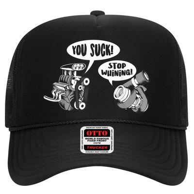 Funny Stop Whining Car Mechanic Precision Turbo For Men Trucker Hat