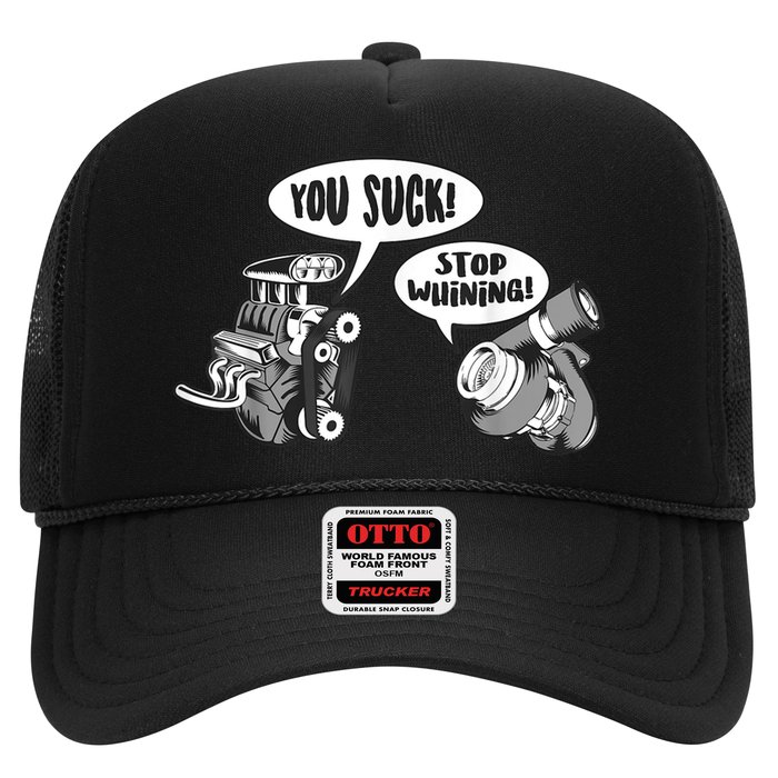 Funny Stop Whining Car Mechanic Precision Turbo For Men Hat