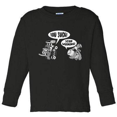 Funny Stop Whining Car Mechanic Precision Turbo For Men Toddler Long Sleeve Shirt