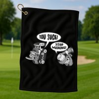 Funny Stop Whining Car Mechanic Precision Turbo For Men Golf Towel