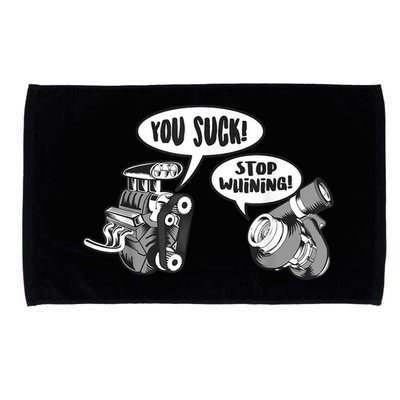 Funny Stop Whining Car Mechanic Precision Turbo For Men Microfiber Hand Towel