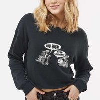 Funny Stop Whining Car Mechanic Precision Turbo For Men Cropped Pullover Crew