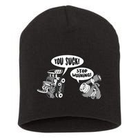 Funny Stop Whining Car Mechanic Precision Turbo For Men Short Acrylic Beanie