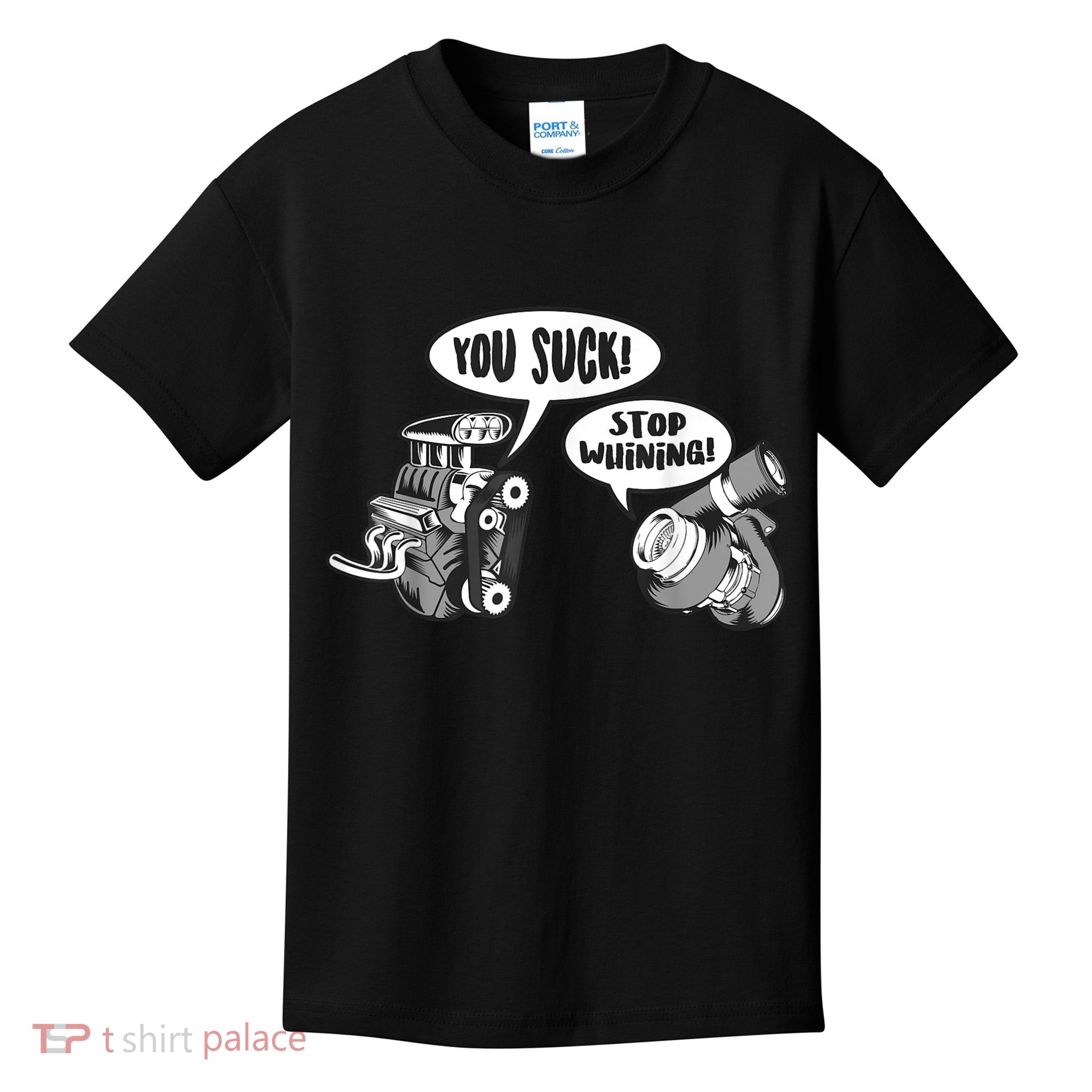Funny Stop Whining Car Mechanic Precision Turbo For Men Kids T-Shirt