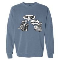 Funny Stop Whining Car Mechanic Precision Turbo For Men Garment-Dyed Sweatshirt