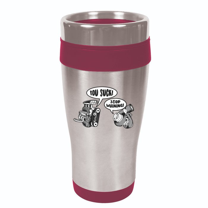 Funny Stop Whining Car Mechanic Precision Turbo For Men 16oz Travel Tumbler