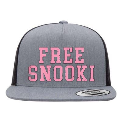 Free Snooki Woman Flat Bill Trucker Hat